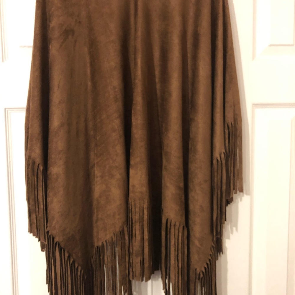 Suede wrap